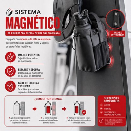 Bolso Deportivo Magnético Multifuncional